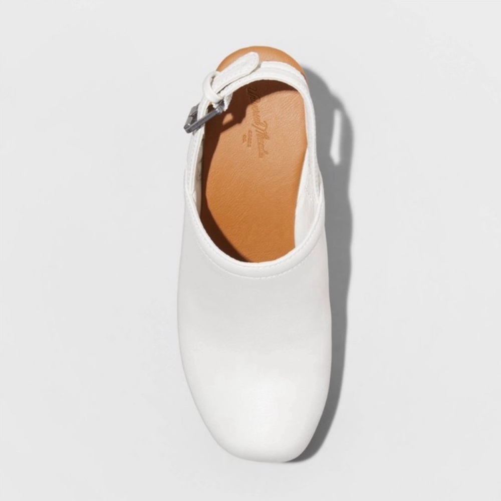 NWT Universal Thread Watson White Platform Clogs Mules Women’s size 8 - Picture 3 of 4